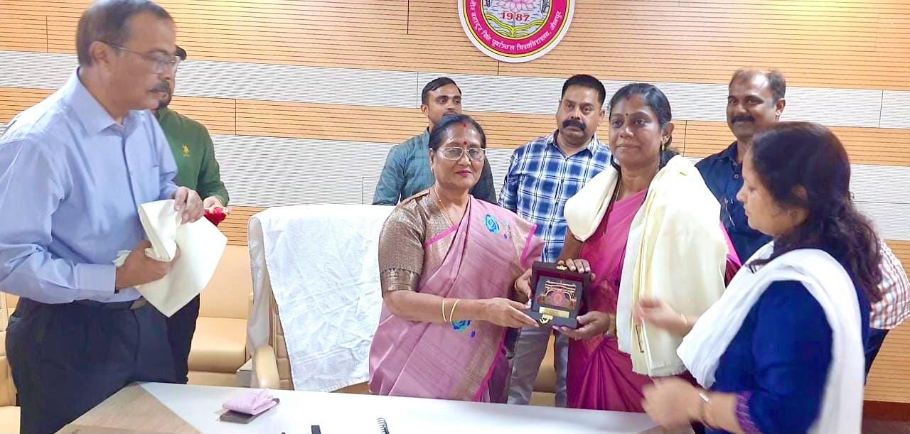 Recognition from Dr Nirmala S Maurya Vice Chancellor of Veer Bahadur Singh Purvanchal University